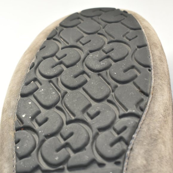 UGG Gray Men\'s Ascot Slippers Size 14